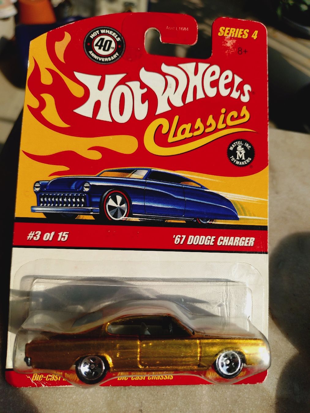 Hot Wheels Modellini d'auto: Hot Wheels Classics Dodge Charger Gold Limited Edition – Nuovo e nell'imballaggio originale da Zürich venduto da DiecastDude