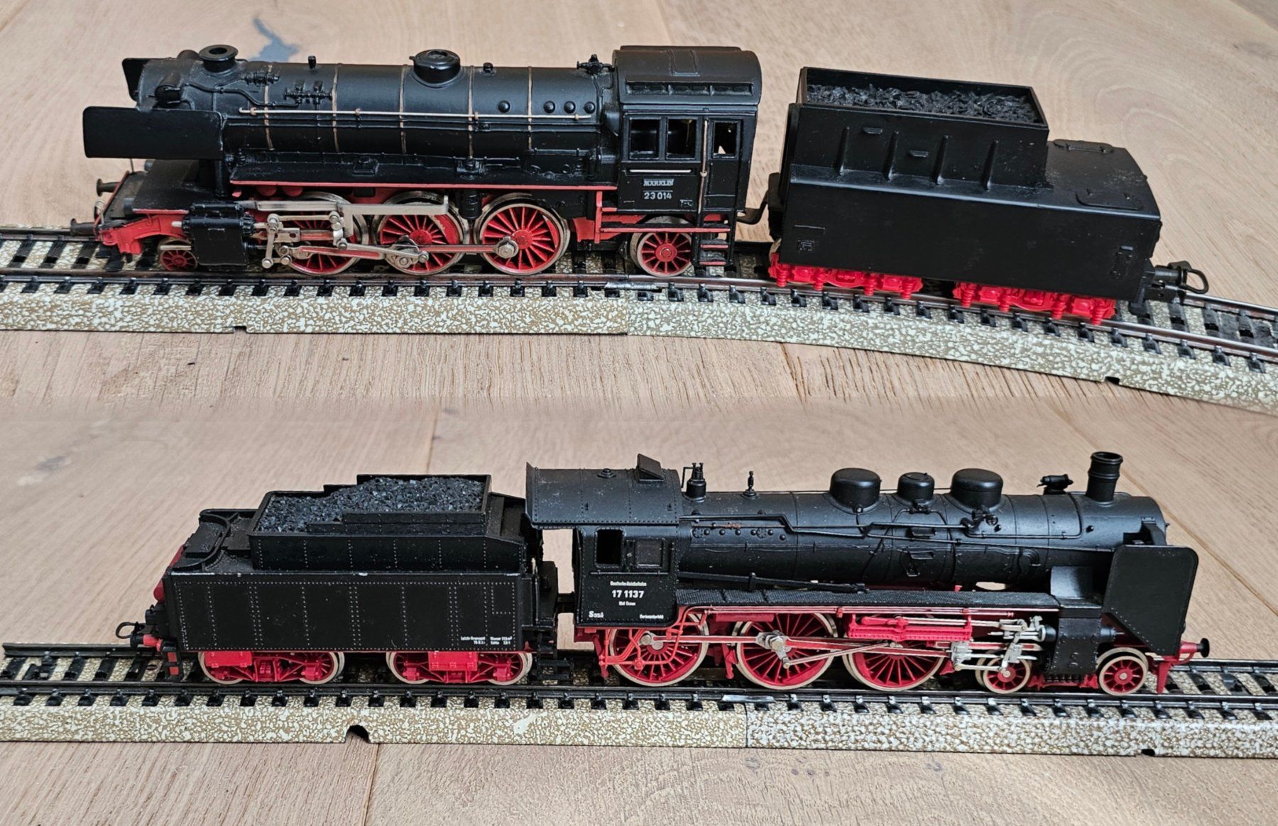Modelleisenbahnen: 2 Dampflokomotiven Spur H0 – Gebraucht aus Walenstadt von pedroju-1