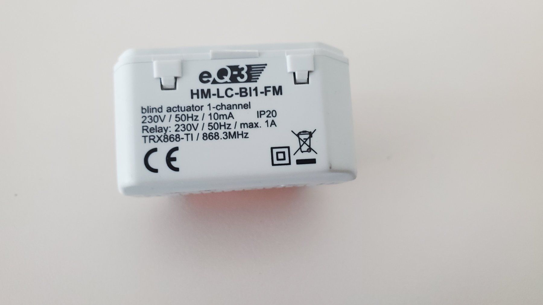 Homematic Interruttori: Homematic Rollladenaktor HM-LC-BI1-FM – Usato da Dättwil AG venduto da Wintech 1