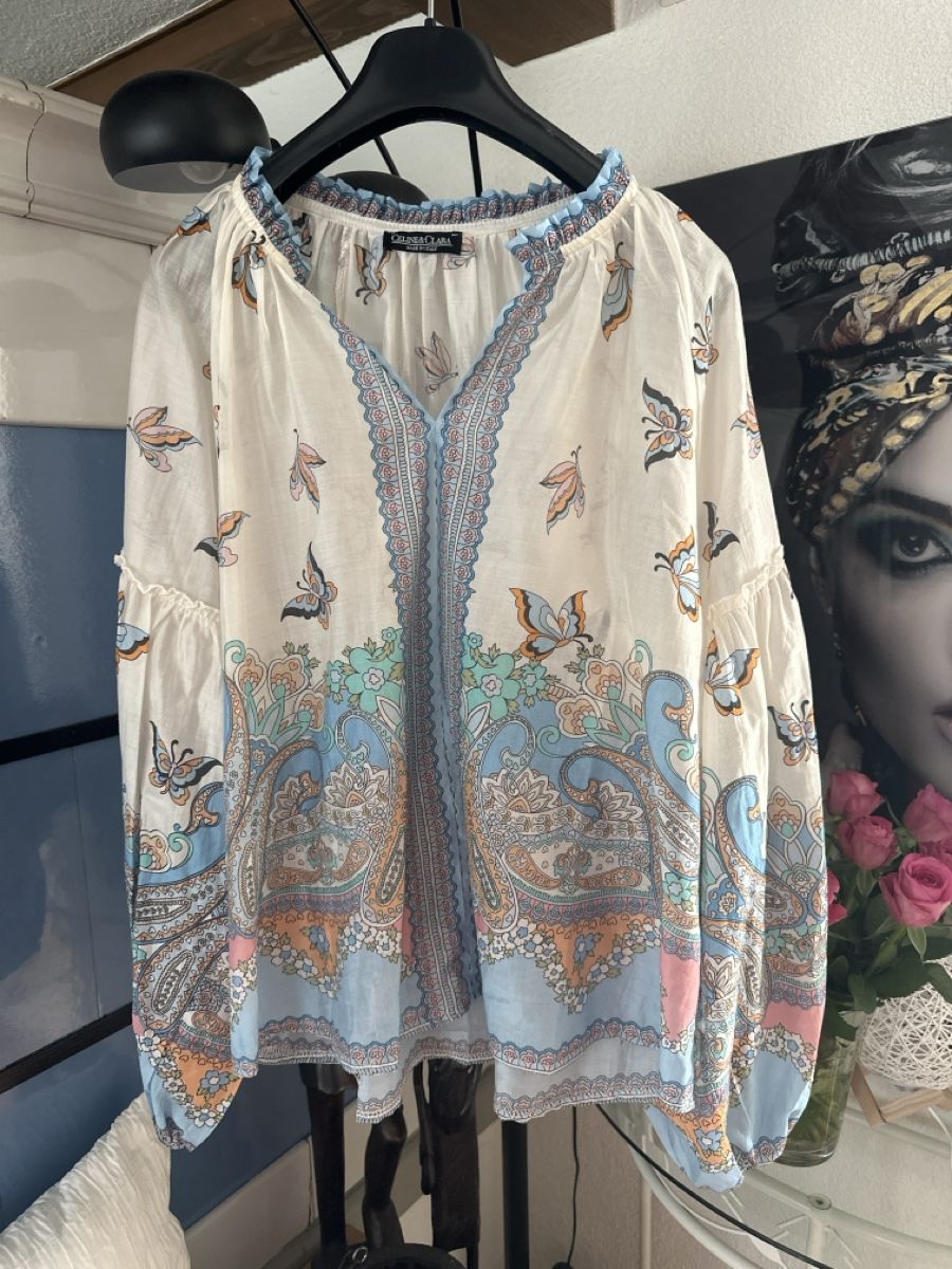 Camicette: Celine&Clara Bluse,luftig sommerlich – Nuovo (secondo la descrizione) da Erlinsbach venduto da endryas