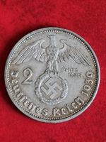 SILBER: DEUTSCHES REICH - 2 REICHSMARK - JAHR 1939 T.A