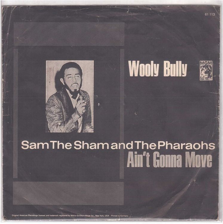 Dischi in vinile: Sam the Sham  --  Wooly Bully  Single7 – Usato da Oberwil (Dägerlen) venduto da asteng