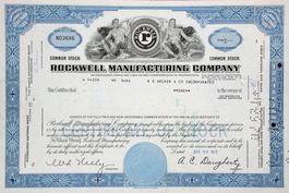 Rockwell Manufacturing Company - 1970