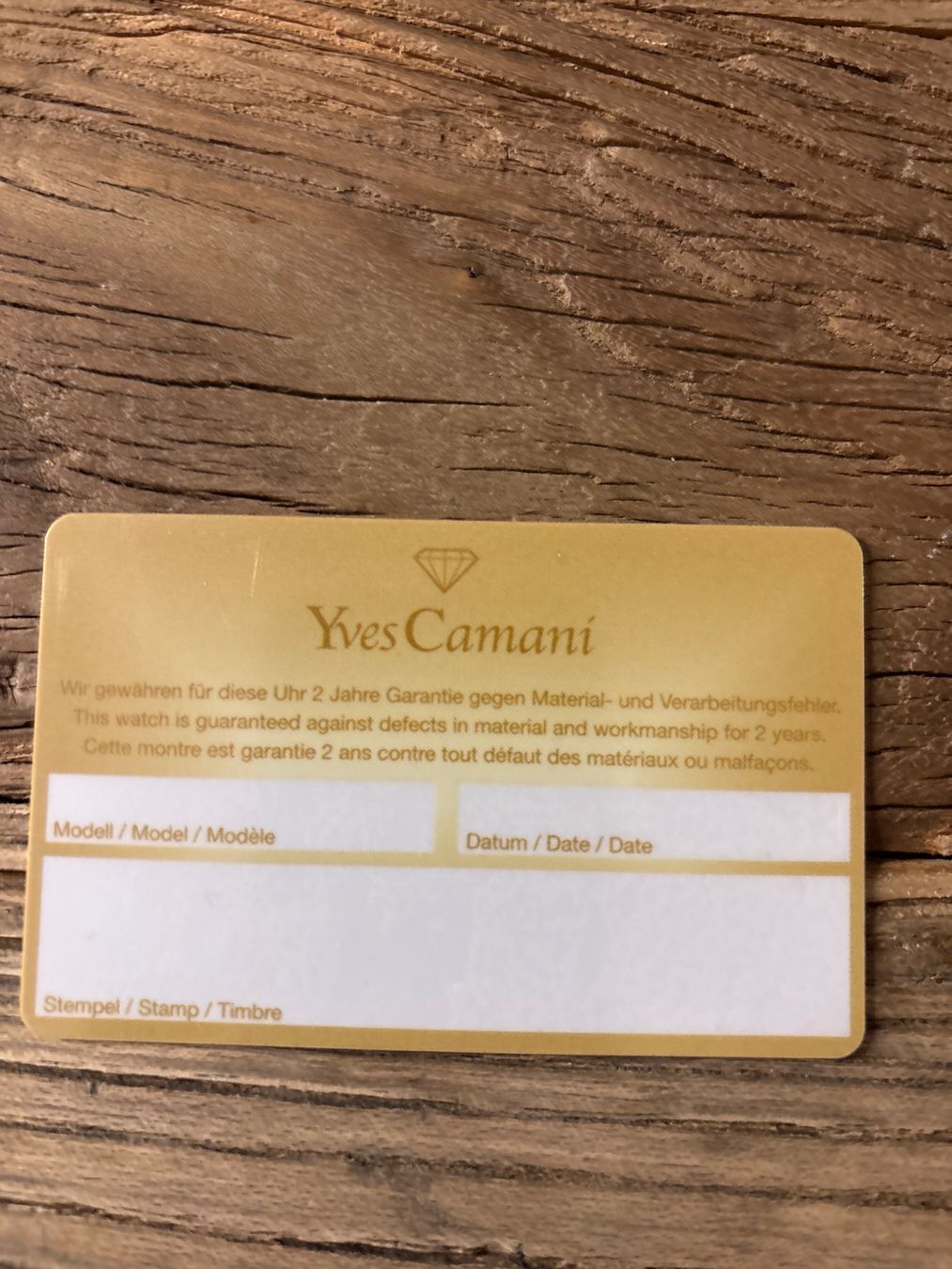 Yves Camani Orologi: 250.00 – Nuovo e nell'imballaggio originale da Krattigen venduto da Landado 4