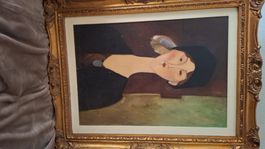 Peinture nmmodigliani certifieee confofmrme