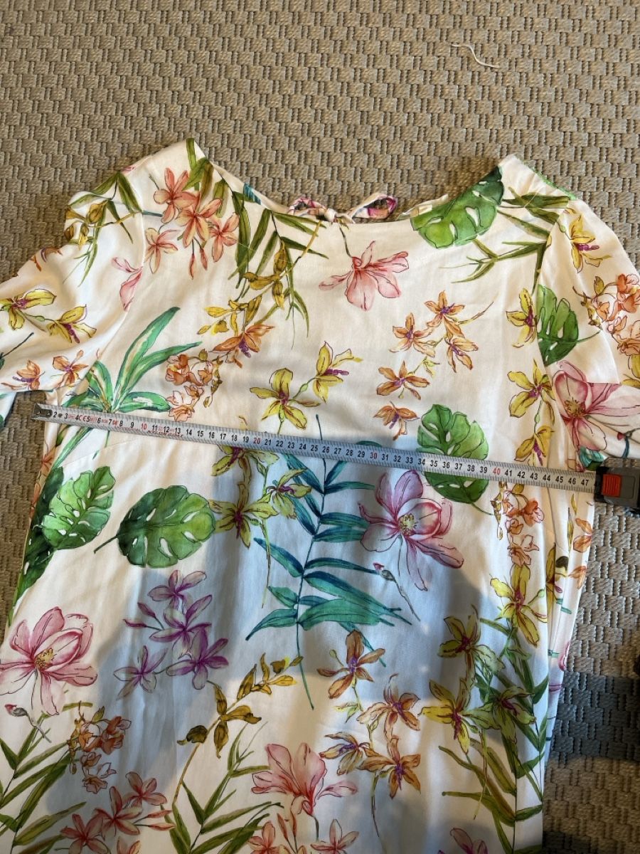 Deerberg Vestiti: Kleid mit Blumenmuster, Deerberg, 36/38 – Usato da Solothurn venduto da Bobesch08 4