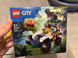 LEGO City 60424 Quad d'exploration dans la jungle, neuf