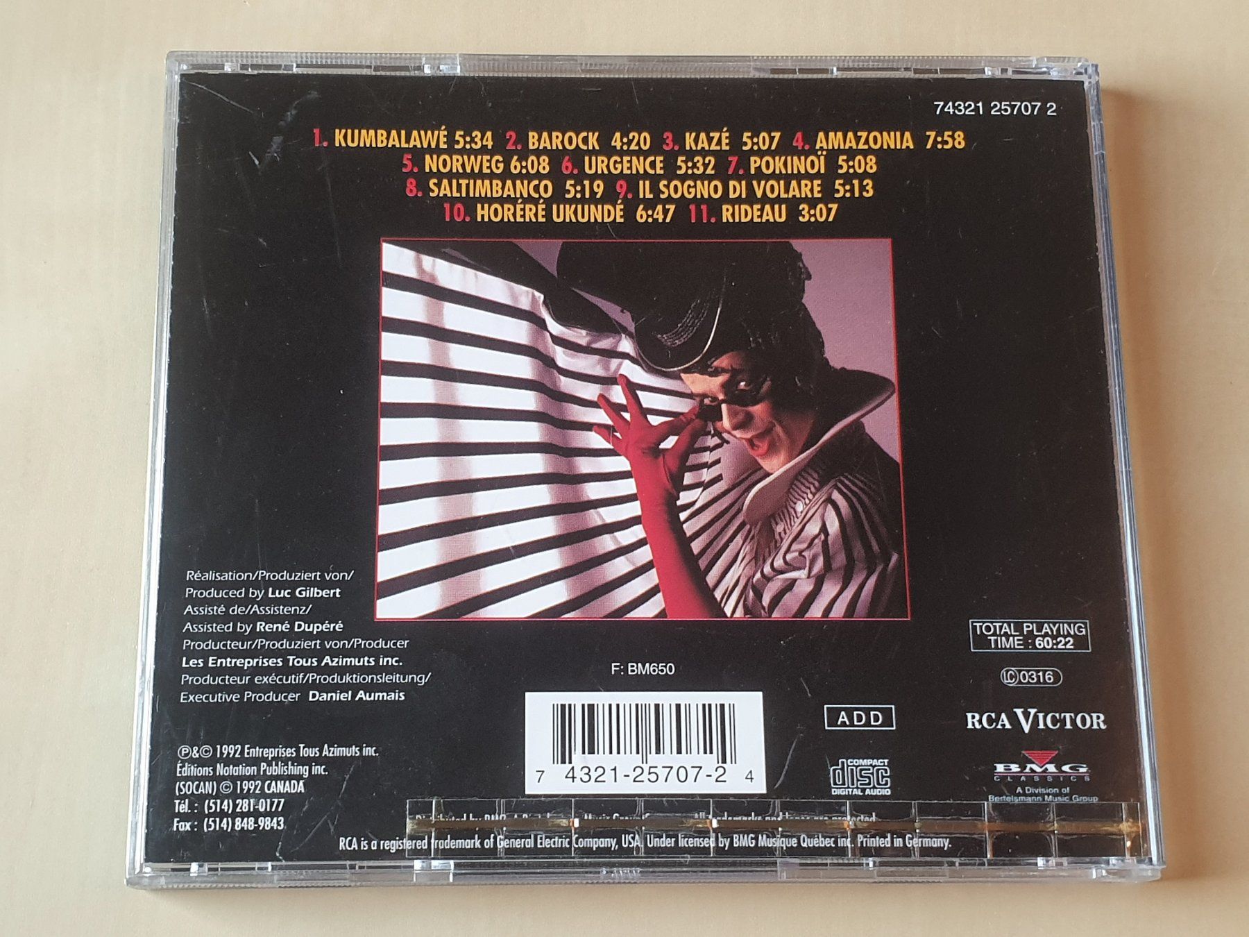 CDs: Cirque du Soleil Saltimbanco – D'occasion à Stansstad par collectorsshop 1