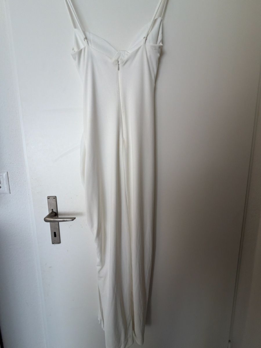 Vestiti: Weisses Sommerkleid mit Beinschlitz XS – Nuovo (secondo la descrizione) da Meilen venduto da laraherre 1