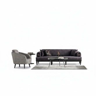 Divani: Stilvolle Sofagarnitur 3+1 Sitzer Elegante und Gemütliche – Nuovo e nell'imballaggio originale da Zug venduto da jvmoebel-schweiz 2