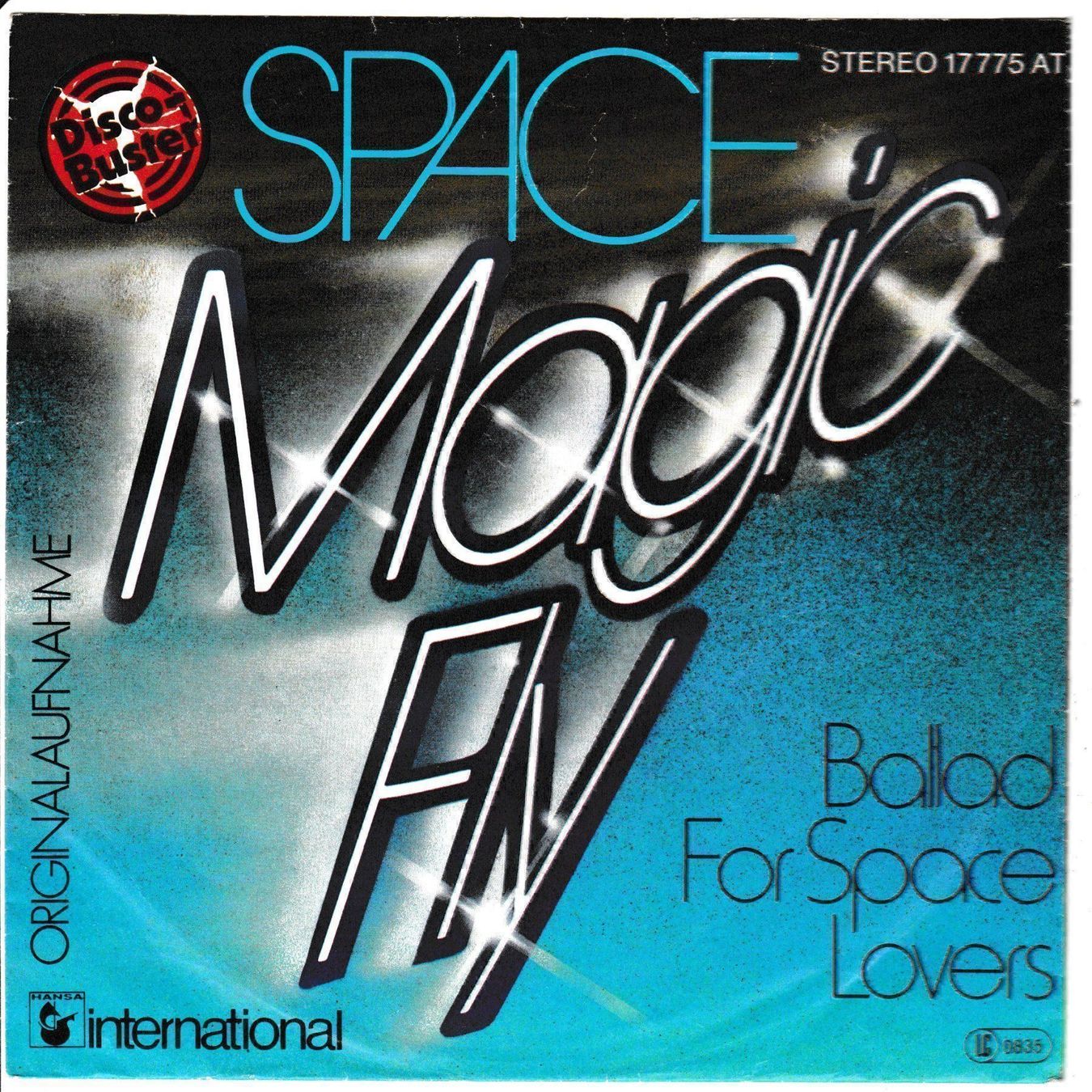 Dischi in vinile: Space - Magic Fly 7" Vinyl Top-Instrumental 1977 – Usato da Tübach venduto da JamesStone