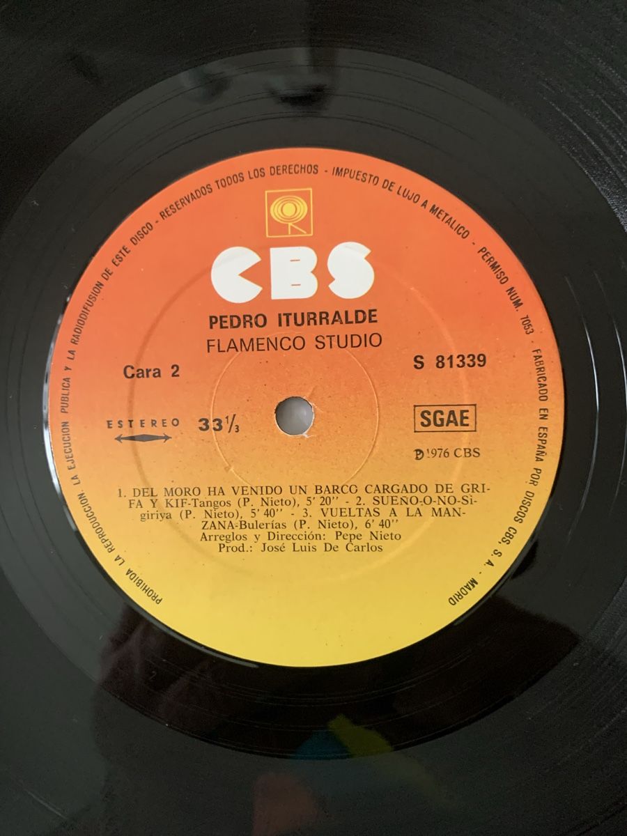 Dischi in vinile: Pedro Iturralde/ Flamenco Studio – Usato da lausanne venduto da Ccheche 2