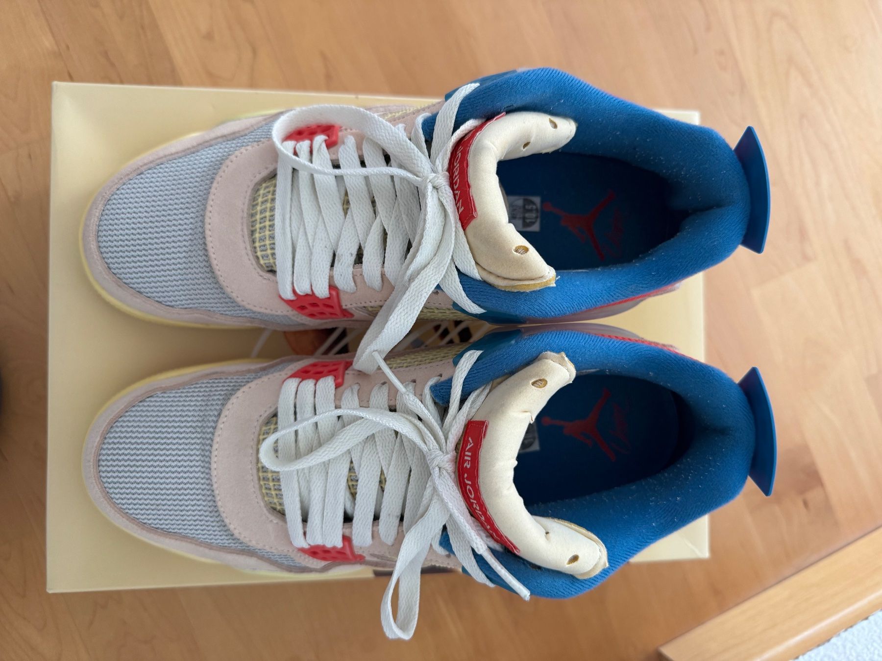 Jordan Scarpe da uomo: Jordan 4 Union LA Guava Ice Grösse 44.5 – Usato da Liestal venduto da Leanus 2