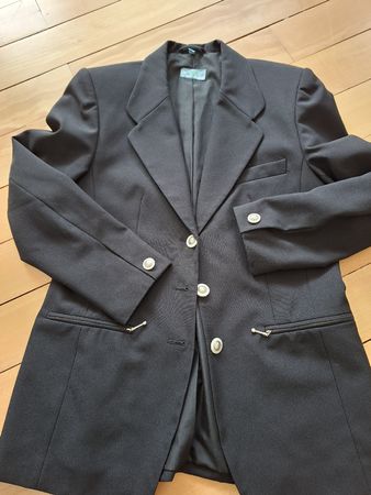 De Ville Blazer, Grösse 38, Schwarz