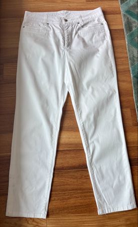 CAMBIO JEANS Vintage Edition Weiße Hose 40 42