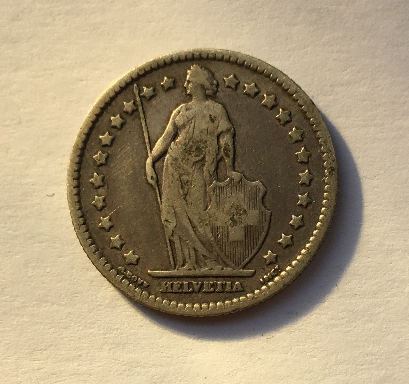 Tutti le monete: 1887 1 Franken Silber – Usato da Kirchberg SG venduto da Z-Collection 1