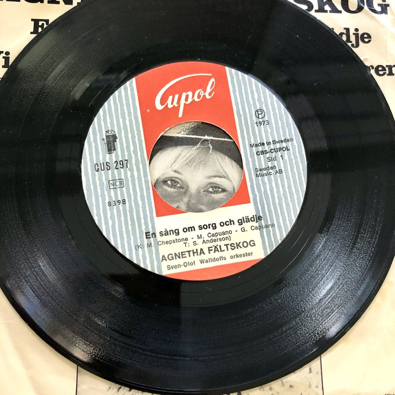 Schallplatten: ABBA Agnetha 1973 Original Single - Kult – Gebraucht aus Wettingen von ABBA-Retro 1