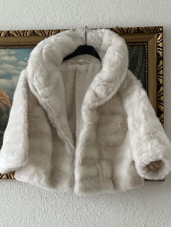 Elegante gereinigt Kunstfelljacke JEAN LOUIS PARIS Gr.38,40