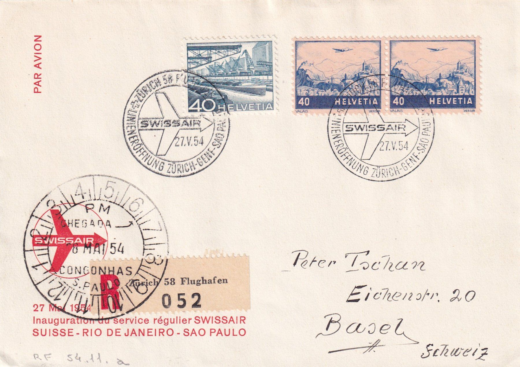 Tous les timbres: Flugpost – D'occasion à Birsfelden par chr_yq2g