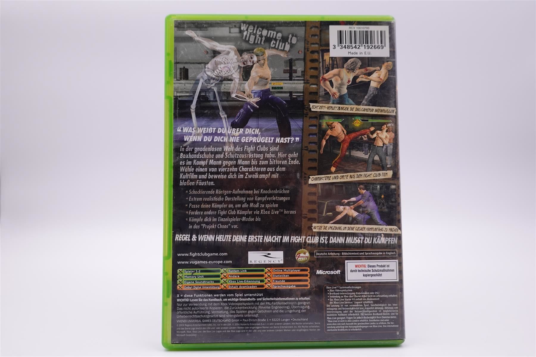Microsoft Giochi: Fight Club (XBOX) – Usato da Herisau venduto da ZelliZone 1