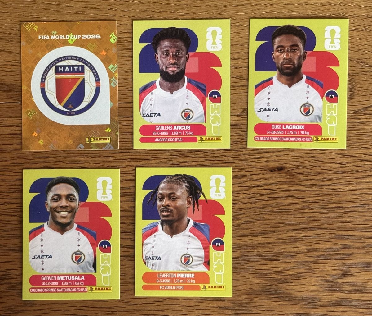 Panini Sammelbilder & Trading cards: Panini Sticker WM 2026 - Haiti – Neu (gemäss Beschreibung) aus Mägenwil von Goldfire