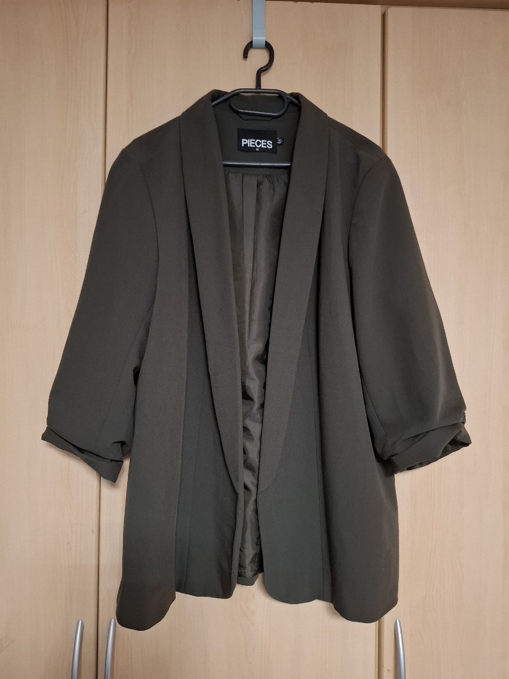 Pieces Giacche: Pieces Blazer Gr. 46, khaki – Usato da Urtenen-Schönbühl venduto da nerdgirl