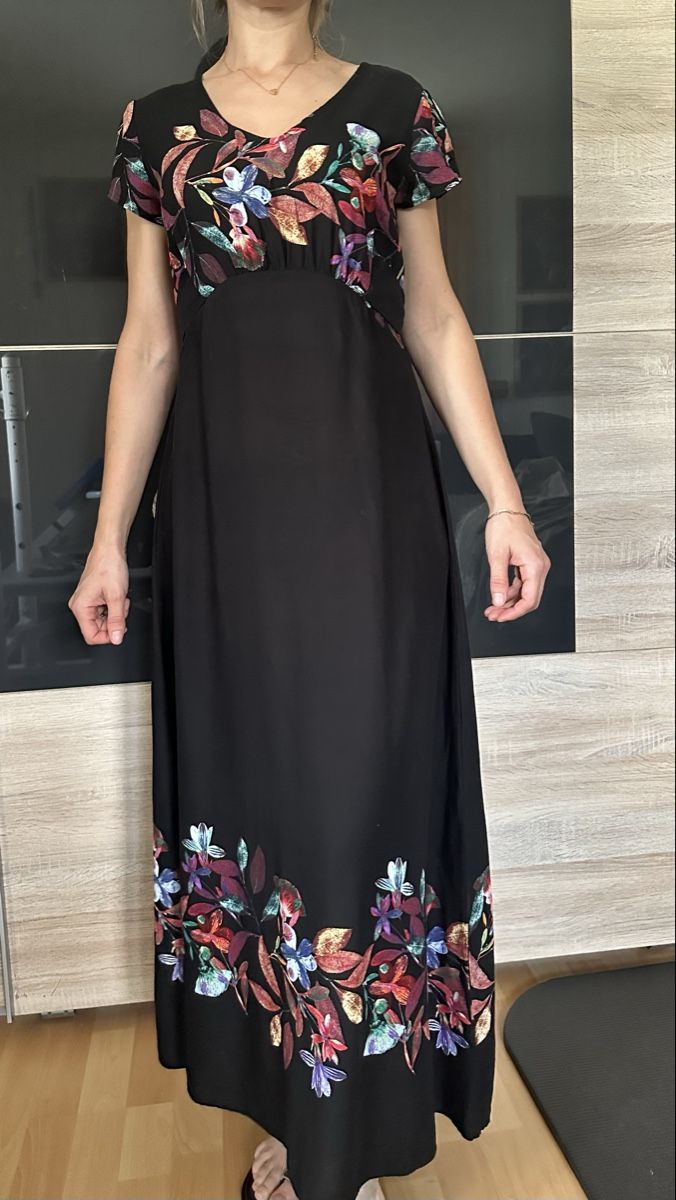 Vestiti: Robe longue viscose noire taille 38/ S neuf – Nuovo (secondo la descrizione) da Vuippens venduto da ale_6gkb