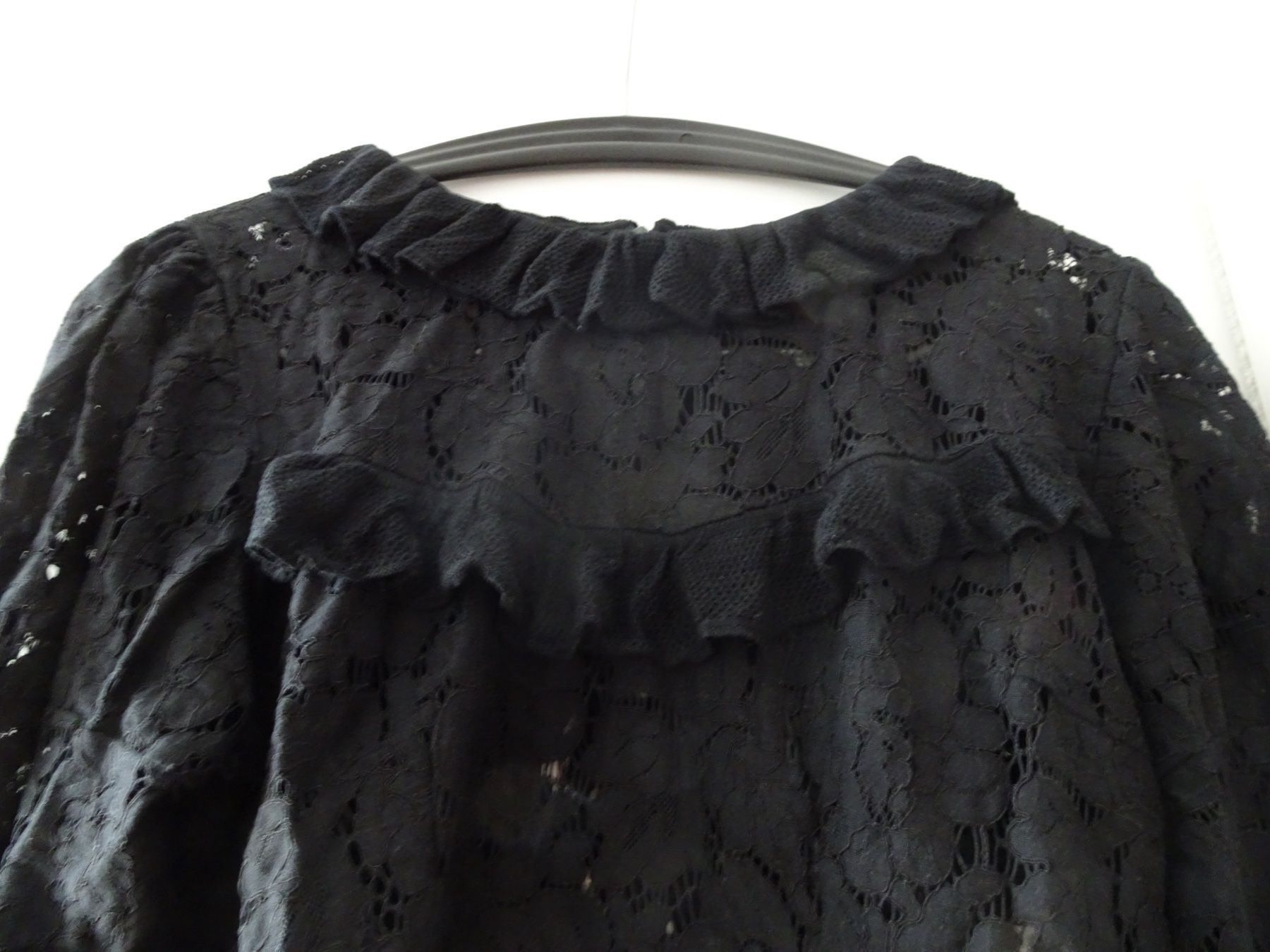 Zara Camicette: Kurzbluse schwarz (Zara) L – Usato da Thun venduto da flower0211 2