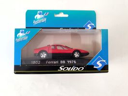 SOLIDO 1/43, N°1802, Ferrari BB 512 1976, rouge, neuve