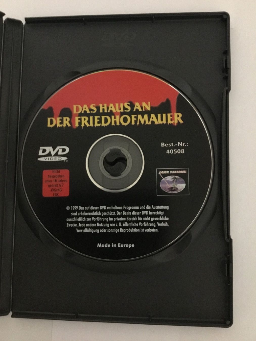 Alle DVDs: Das Haus an der Friedhofmauer dvd Uncut – Neu (gemäss Beschreibung) aus Blauen von sternchen66 1