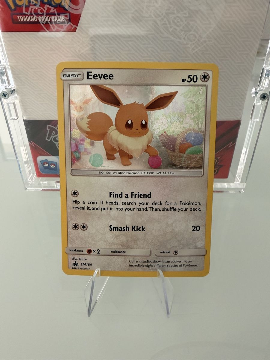Pokémon Carte collezionabili: Eevee SM184 PROMO ENG – Nuovo (secondo la descrizione) da Locarno venduto da mar_z75x
