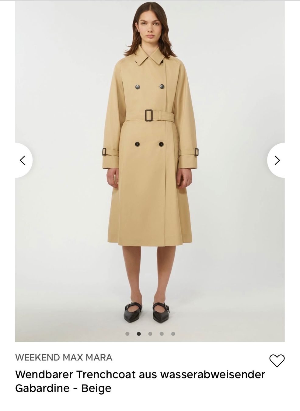 Max Mara Manteaux: NEU - Max Mara Weekend Trenchcoat – Neuf avec emballage d'origine à Steinhausen par works_gp