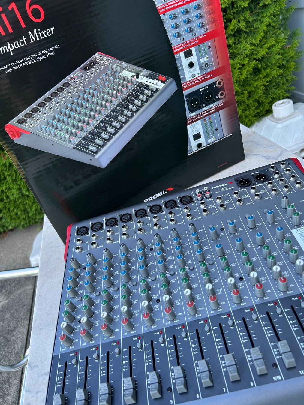 Console di mixaggio: Mischpult Proel Mi16 - Compact Mixer – Usato da Geroldswil venduto da BluesOne 2