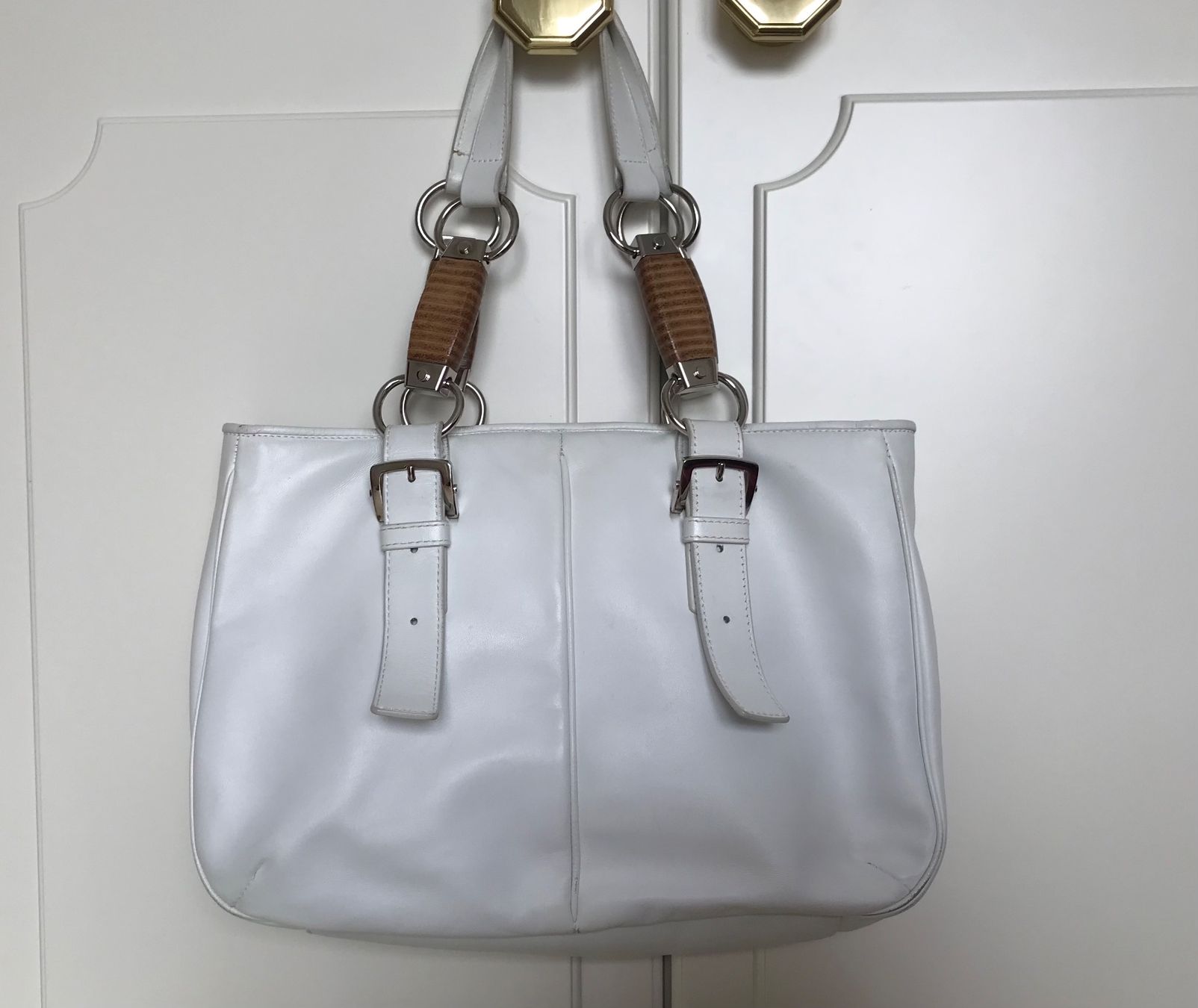 Sergio Rossi Borse da donna: Sergio Rossi Ledertasche 2000er Style – Usato da Au SG venduto da alphajoker 2