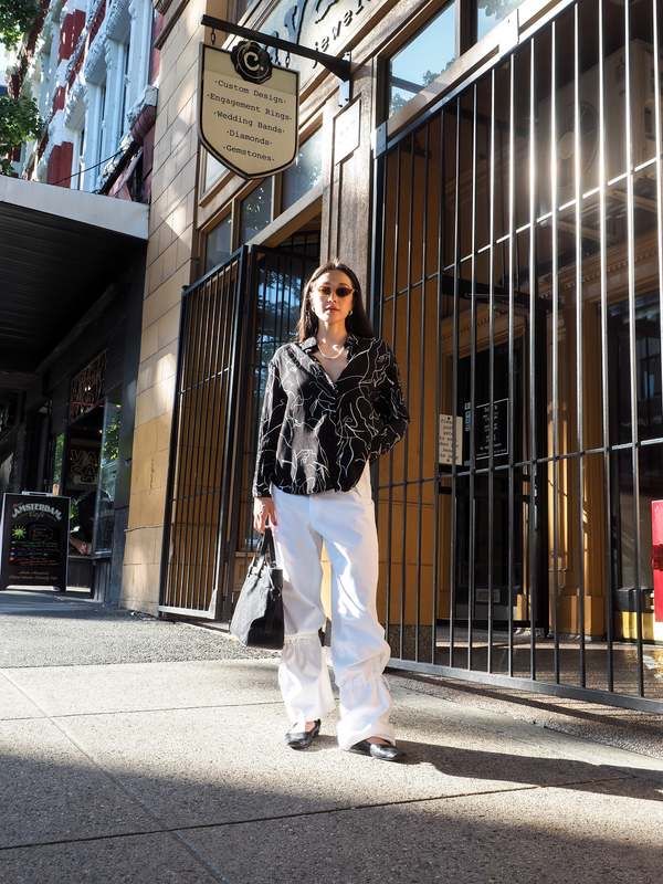 Pantalons: Dion Lee Eyelet Tie-Cuff Pants White Size M new – Neuf (Voir description) à Zürich par flo_8yph 7