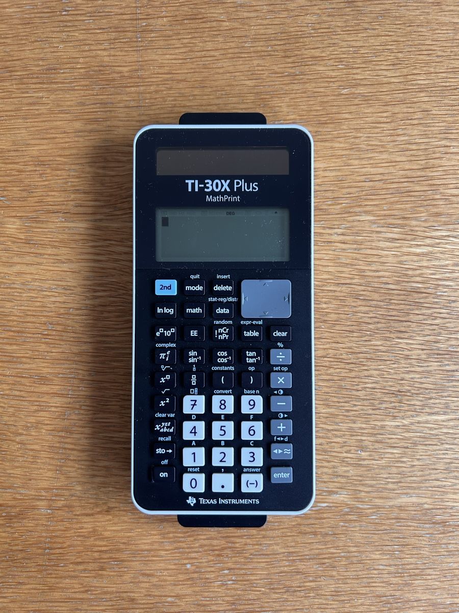 Texas Instruments Taschenrechner: Texas Instruments Taschenrechner TI-30X Plus Mathprint – Neu (gemäss Beschreibung) aus Winterthur von ame_k6hm