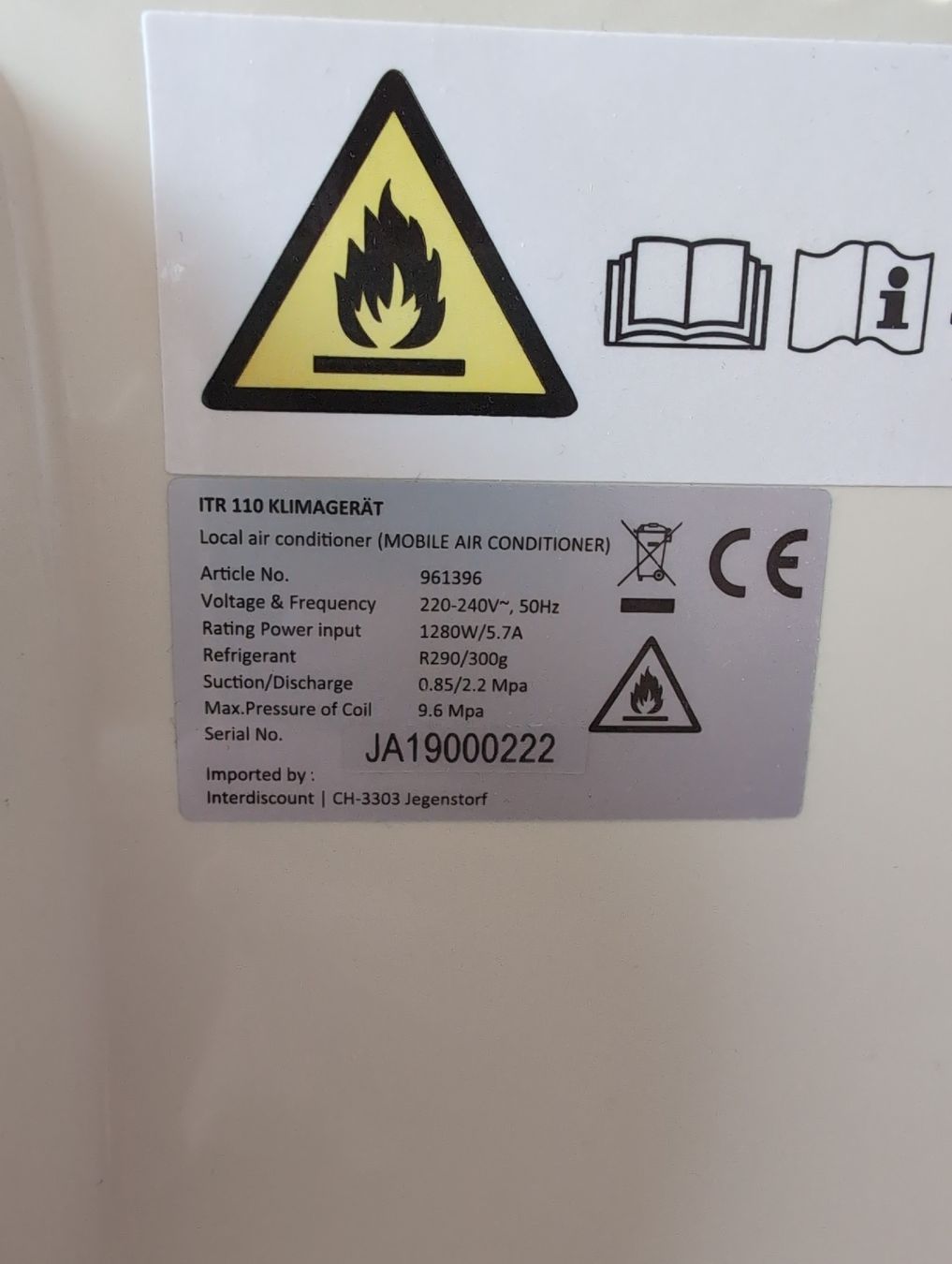 Climatiseurs: Klimagerät mit Abluftschlauch gebraucht – D'occasion à Aesch BL par Basswelle 7