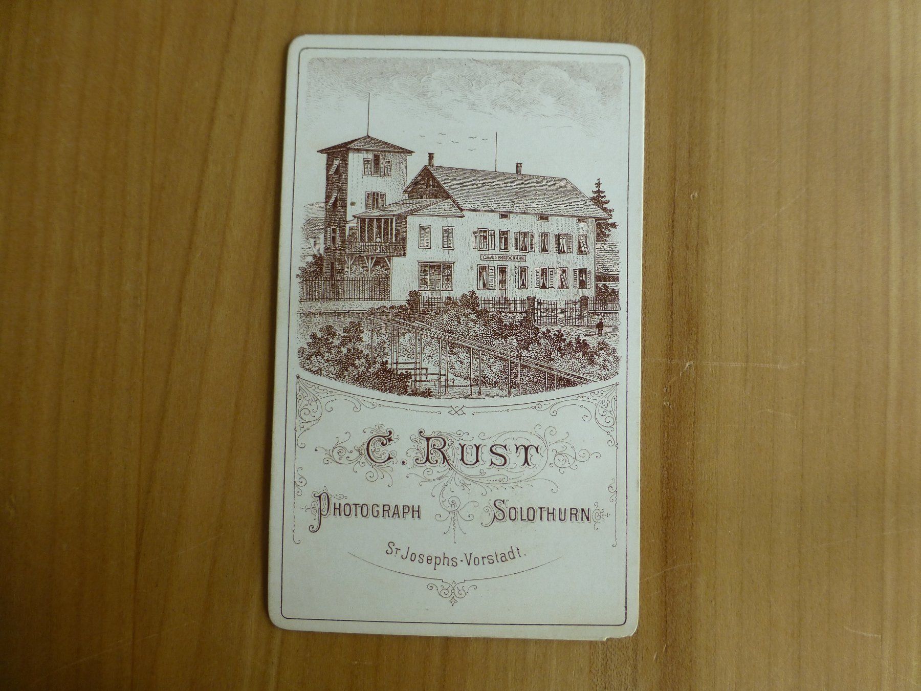 Foto & Immagini: Solothurn, C. Rust Photograph, St.Josephs- Vorstadt – Usato da Bettlach venduto da 1saurer