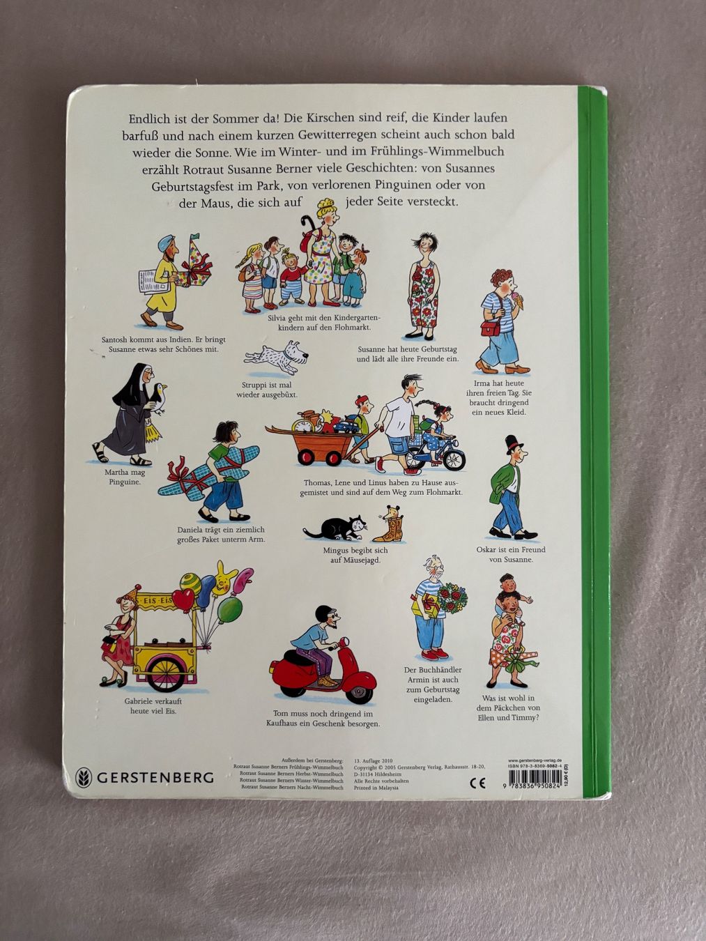 Bücher: Wimmelbuch - Rotraut Susanne Berner - Sommer – Gebraucht aus Seuzach von SawyerKingwood 1