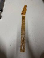 Telecaster Hals roasted Maple, MOP Inlays, Riegelahorn