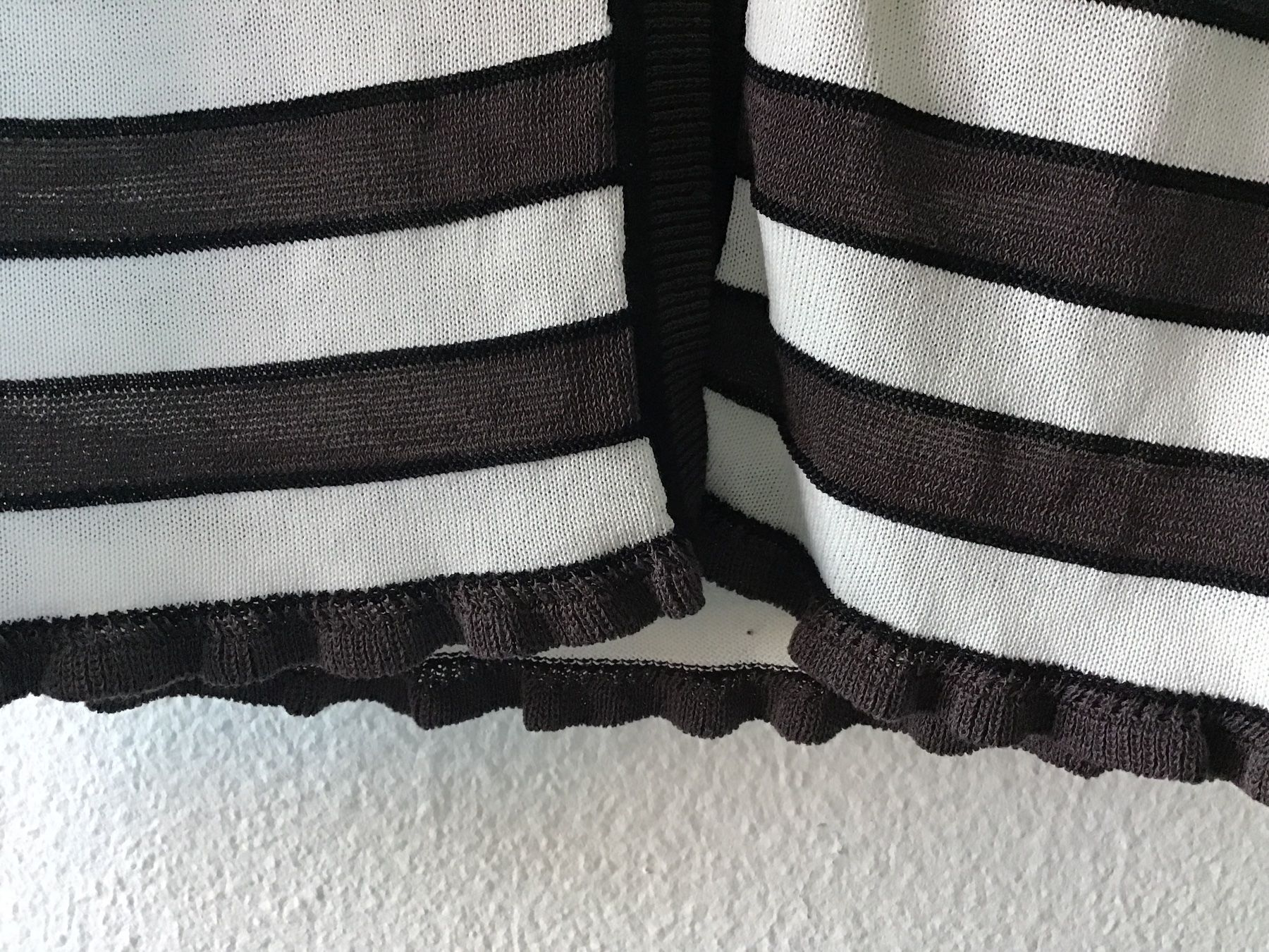 Marc Cain Giacche: MARC CAIN Jacke mit integrierter Bluse, braun-weiss Gr. 2 – Usato da Glattfelden venduto da ire_w6h2 2