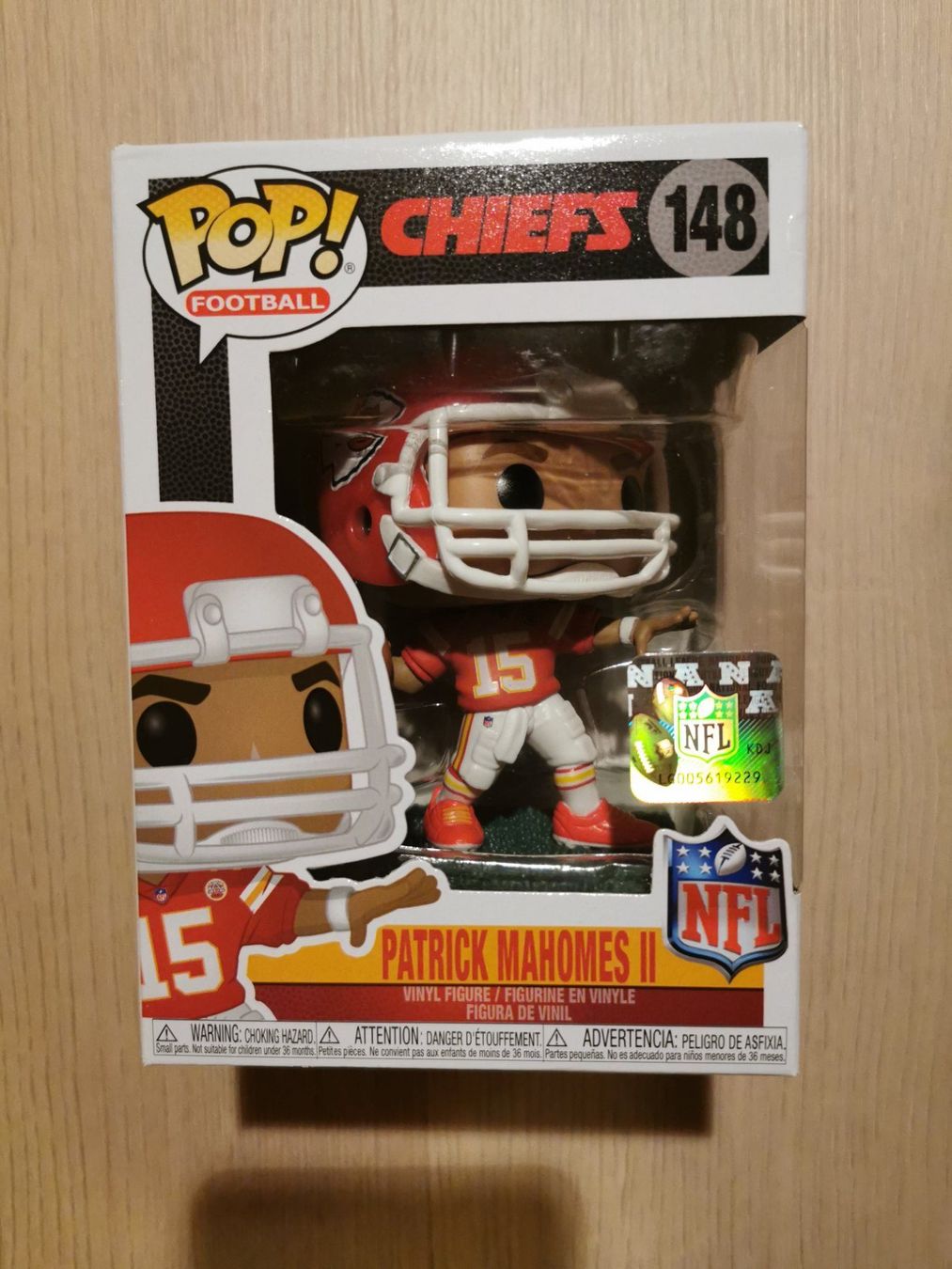 Funko Statuette: Funko POP! NFL Chiefs Patrick Mahomes – Usato da Lengnau AG venduto da Bamboo_fighter