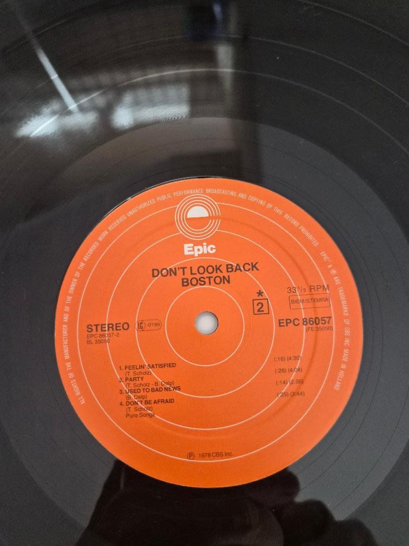 Dischi in vinile: Schallplatte / LP Boston "Don't look back" 1978 Hard Rock – Usato da Dielsdorf venduto da Haesi0 5