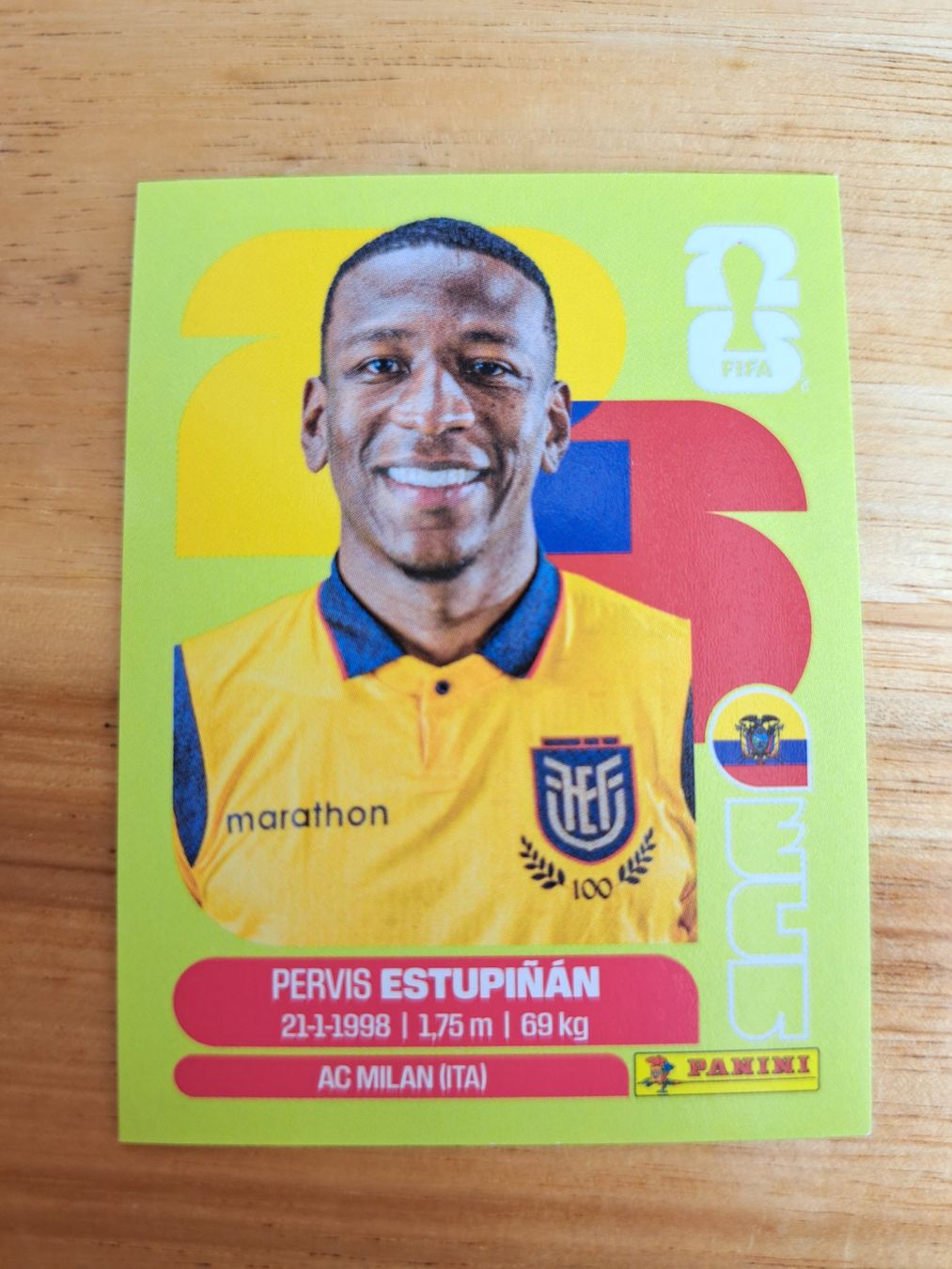 Panini Cartes à collectionner: Panini FIFA World Cup ECU 5 – Neuf (Voir description) à Waldenburg par Sysilu