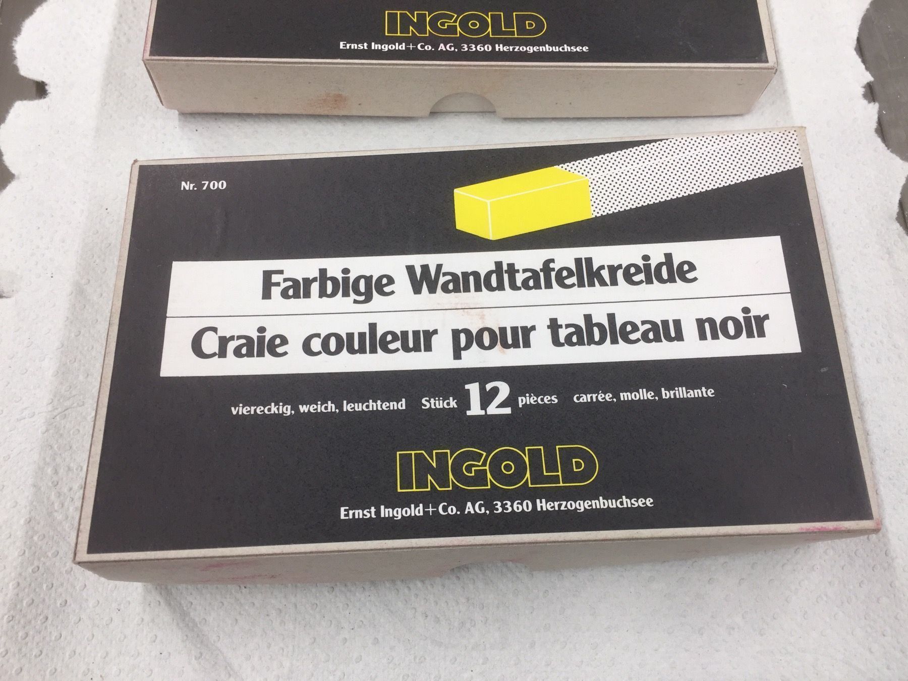 Colori: Farbige Wandtafelkreide-Ingold – Usato da Bolligen venduto da Astrophysiker06 5