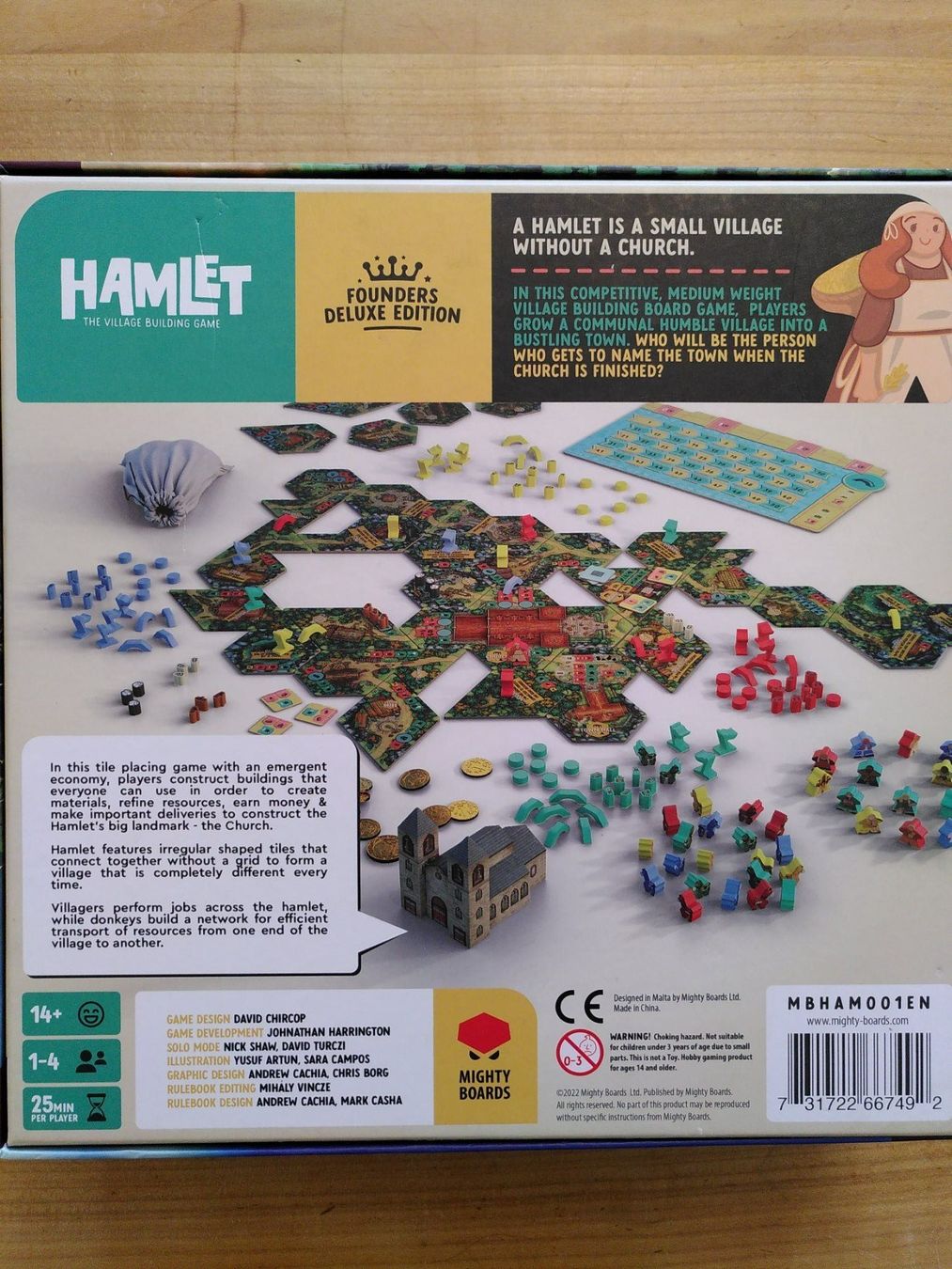 Giochi: Hamlet - Founders Deluxe Edition – Usato da Zollikofen venduto da Caldson 2