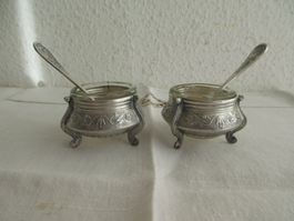Russische Salzbehälter / Salieren, Kaviarschalen