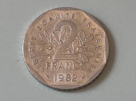 2 franchi francesi del 1982