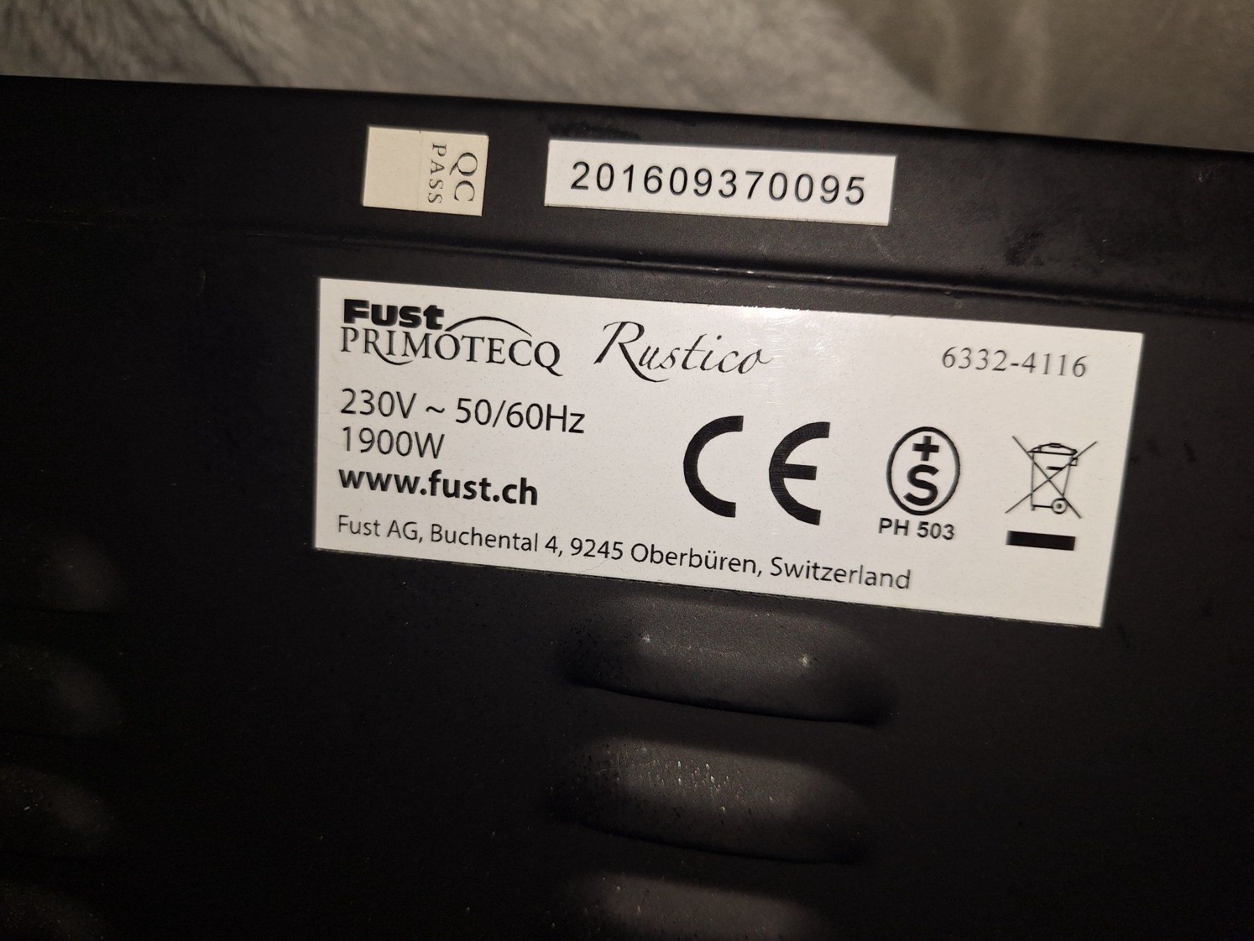 Cheminée: Fust Primotecq Rustica Elektro-Kamin 1900W – Gebraucht aus Oftringen von isa_5cwl 1