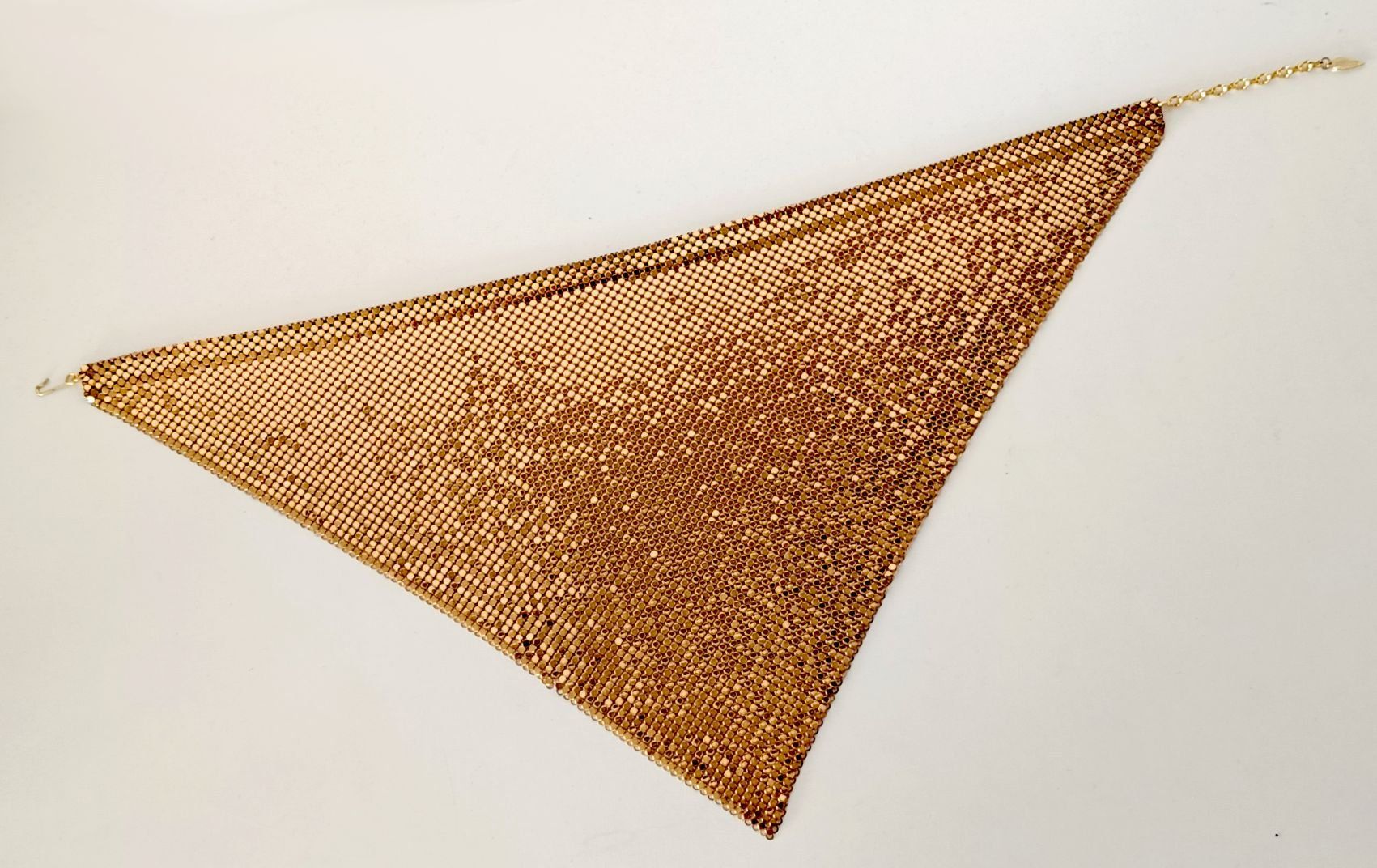 Catenine: Gold Mesh Halsschmuck von Whiting & Davis Co. – Usato da Teufen ZH venduto da beewhykay
